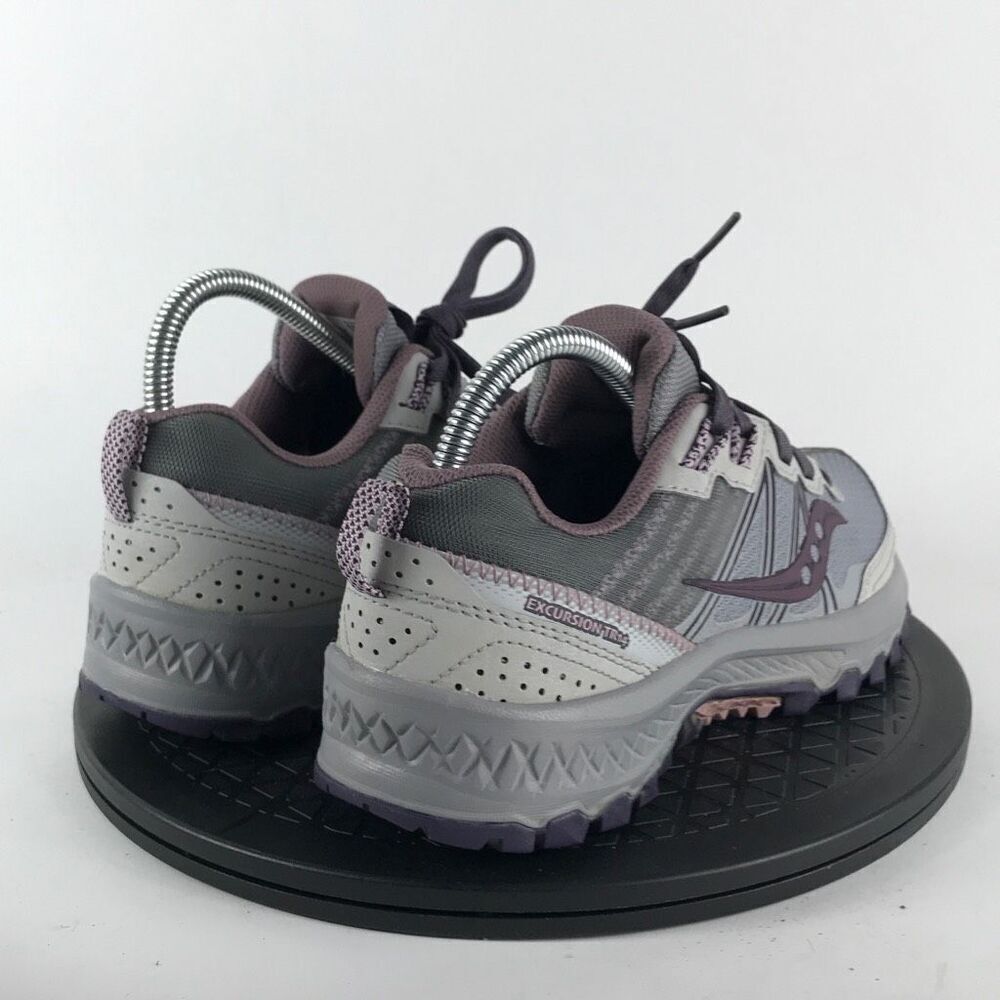 Saucony Excursion TR14 Gray Trail Running Shoes S10584-16 Women’s Size 8.5 - Picture 5 of 12